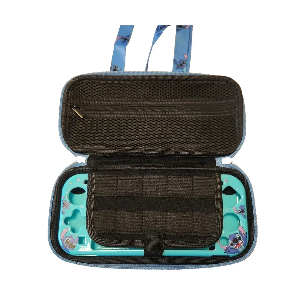 Nintendo Switch Lite Disney Lilo's Stitch Hard Skin Case w/ Travel Storage Pouch
